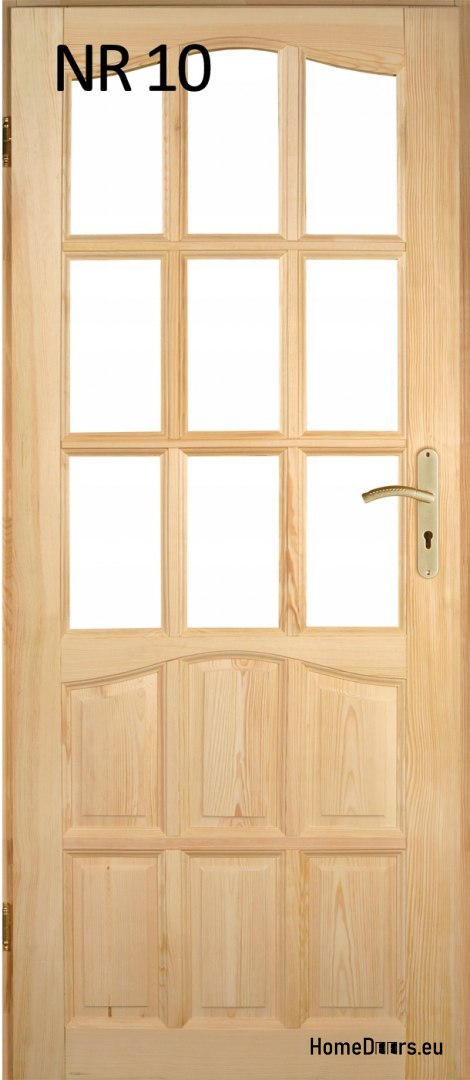 Porte interne in legno di pino n. 10 60/70/80/90 Porte interne in legno di pino n. 10 60/70/80/90