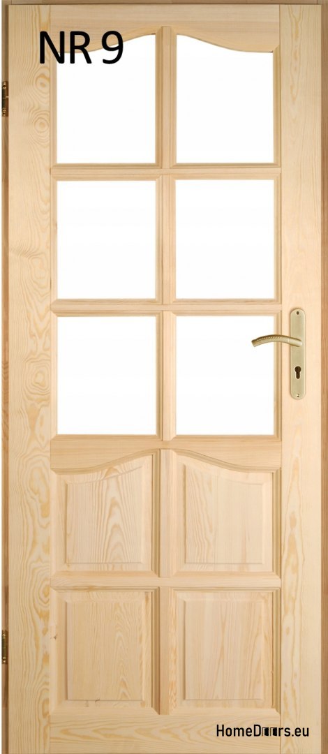 Porte interne in legno di pino n. 10 60/70/80/90 Porte interne in legno di pino n. 10 60/70/80/90