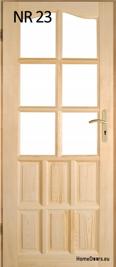 Porte interne in legno di pino n. 10 60/70/80/90 Porte interne in legno di pino n. 10 60/70/80/90