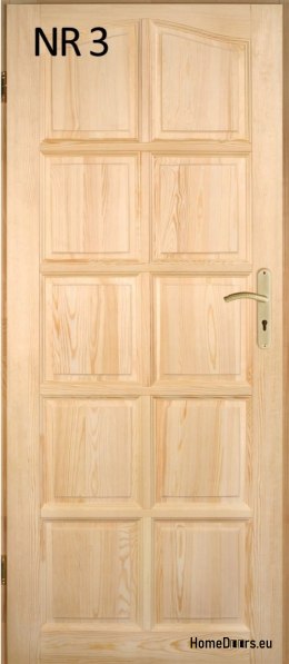 Porte interne in legno di pino n. 3 60/70/80/90