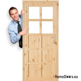 Porta al bagno WC legno annodato BACA 60/70/80/90