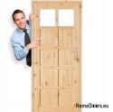 Porta al bagno WC legno annodato BACA 60/70/80/90