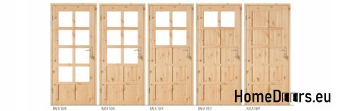 Porta al bagno WC legno annodato BACA 60/70/80/90 Porta al bagno WC legno annodato BACA 60/70/80/90