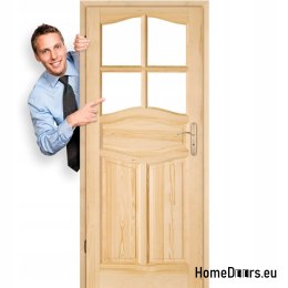 Porta ambiente naturale in legno DELFIN 60/70/80/90