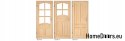 Porta ambiente naturale in legno DELFIN 60/70/80/90