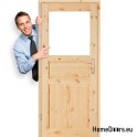Porta della stanza in legno grezzo HARNAŚ 60/70/80/90
