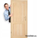 Porta camera in legno pino LONDON 60/70/80/90