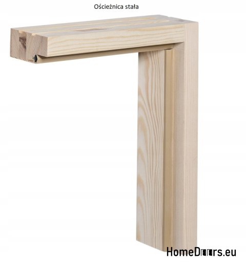 Porta a camera in legno annodato di pino GAZDA 60/70/80/90 Porta a camera in legno annodato di pino GAZDA 60/70/80/90