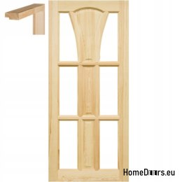 Porte in legno grezzo 60/70/80/90 con telaio STOLGEN WS8