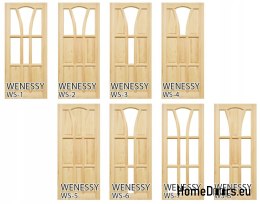 Porte in legno grezzo 60/70/80/90 con telaio STOLGEN WS8