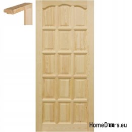 Porte in pino massiccio 60/70/80/90 con telaio STOLGEN LS7
