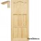Porte in pino grezzo pieno 60/70/80/90 telaio STOLGEN WS5