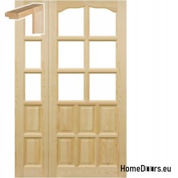 Porta camera grezza 60/70/80/90 con telaio STOLGEN LS6