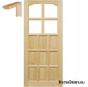 Porte in pino polacco 60/70/80/90 con FRAME STOLGEN LS4