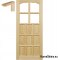 Porte in pino polacco 60/70/80/90 con FRAME STOLGEN LS4