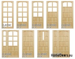 Porte in pino polacco 60/70/80/90 con FRAME STOLGEN LS4