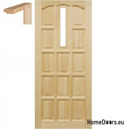Porte in pino grezzo 60/70/80/90 con telaio STOLGEN LS8