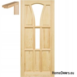 Porte in pino grezzo 60/70/80/90 con telaio STOLGEN WS3