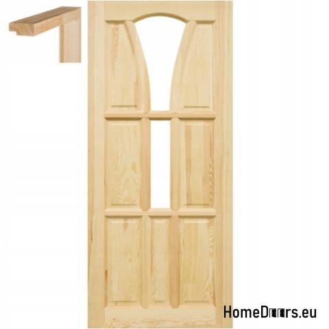 Porte in pino grezzo 60/70/80/90 con telaio STOLGEN WS3