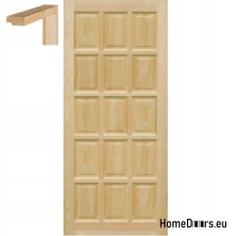 Porte in legno massello 60/70/80/90 con telaio STOLGEN PR3