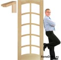 Telaio della porta della stanza in legno STOLGEN VN5 60/70/80/90
