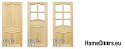 Porte in legno grezzo 60/70/80/90 telaio STOLGEN DL2