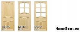 Porte in legno grezzo 60/70/80/90 telaio STOLGEN DL2