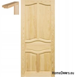 Porte in pino grezzo 60/70/80/90 con telaio STOLGEN DL1