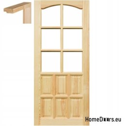 Porte in legno grezzo 60/70/80/90 telaio STOLGEN ŁP2
