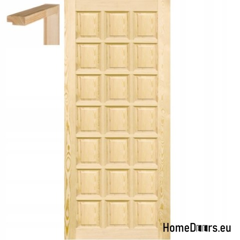 Porte in legno grezzo 60/70/80/90 telaio STOLGEN PMK
