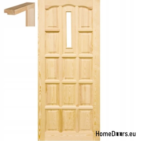 Porte in legno grezzo 60/70/80/90 con telaio STOLGEN GR2