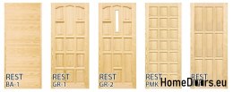 Porte in legno grezzo 60/70/80/90 con telaio STOLGEN GR2