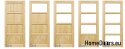 Porta in legno con telaio manhattan TR2 60/70/80/90