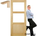 Telaio per porte in legno di pino STOLGEN TM3 60/70/80/90