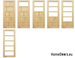 Telaio per porte in legno di pino STOLGEN TS6 60/70/80/90