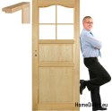 Porte in pino grezzo con telaio STOLGEN TP2 60/70/80/90