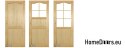 Porte in pino grezzo con telaio STOLGEN TP2 60/70/80/90