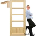 Anta in legno con telaio STOLGEN TS5 60/70/80/90
