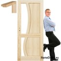 Telaio della porta della stanza in legno STOLGEN RN3 60/70/80/90