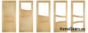Telaio porta in legno pino STOLGEN SL1 60/70/80/90