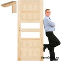 Telaio porta in legno di pino STOLGEN NV9 60/70/80/90