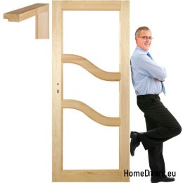 Telaio per porte in legno di pino STOLGEN PS4 60/70/80/90