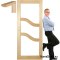 Telaio per porte in legno di pino STOLGEN PS4 60/70/80/90