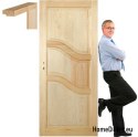 Porte in pino grezzo con telaio STOLGEN PS1 60/70/80/90