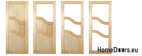 Porte in pino grezzo con telaio STOLGEN PS1 60/70/80/90 Porte in pino grezzo con telaio STOLGEN PS1 60/70/80/90