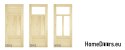 Telaio per porte in legno di pino STOLGEN HV2 60/70/80/90