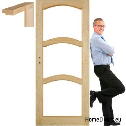 Telaio per porte in legno di pino STOLGEN MD4 60/70/80/90
