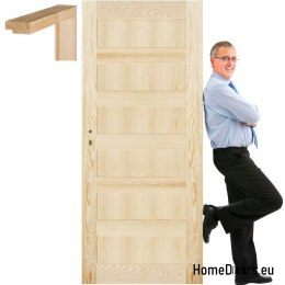 Telaio per porte in legno di pino STOLGEN NV1 60/70/80/90
