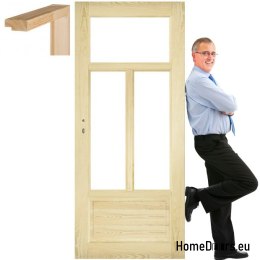 Porte camera in pino con telaio STOLGEN HV3 60/70/80/90