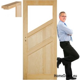 Telaio porta bagno in pino STOLGEN FR2 60/70/80/90